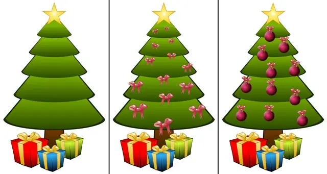 foto arbol navidad